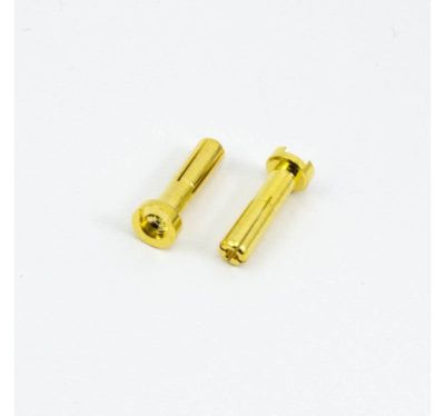 4.0mm BULLET CONNECTOR MALE (2pcs)