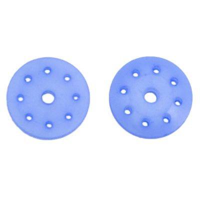 16mm CONICAL SHOCK PISTONS BLUE (8x1.3mm) (2pcs)