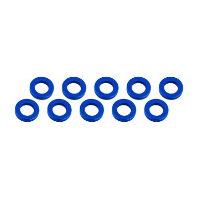 ALUMINUM SHIM (3x6x1mm) BLUE (10pcs)