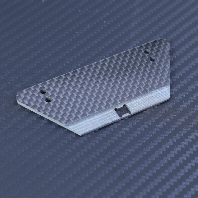 Carbon Fiber 0mm Diff Height Chassis Brace for Mayako MX8 (-25)