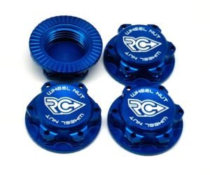RC-Project 1/8 Wheel Nut - Blue