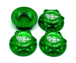 RC-Project 1/8 Wheel Nut - Green