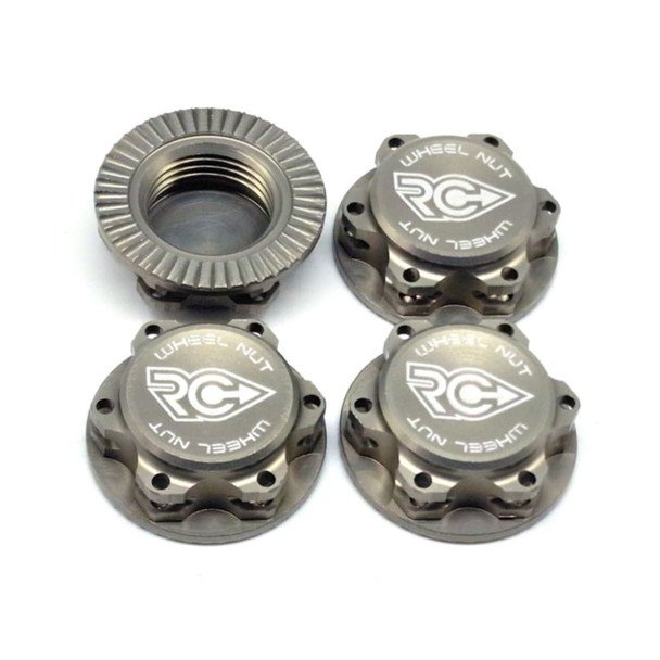RC-Project 1/8 Wheel Nut - Grey