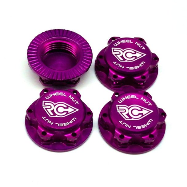 RC-Project 1/8 Wheel Nut - Purple
