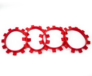 1/8 TRUGGY TIRE MOUNTING BANDS (4pcs.)