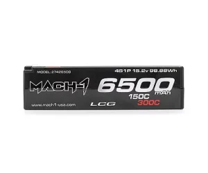 MACH-1 RACING // 4S 6500MAH TITANIUM SERIES LCG HIV LIPO