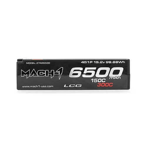MACH-1 RACING // 4S 6500MAH TITANIUM SERIES LCG HIV LIPO
