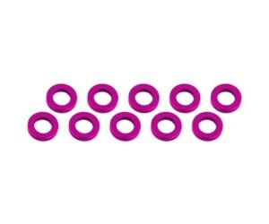 ALUMINUM SHIM (3x6x1mm) PINK (10pcs)