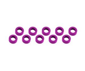 ALUMINUM SHIM (3x6x2mm) PINK (10pcs)