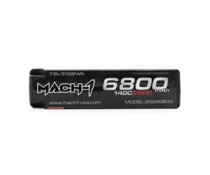 MACH-1 FX 6800MAH 7.6V LIHV TITANIUM SERIES SHORTY